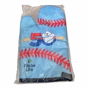 Texas Rangers 50th Anniversary Oven Mitt - 2022 SGA Stadium Giveaway NIP